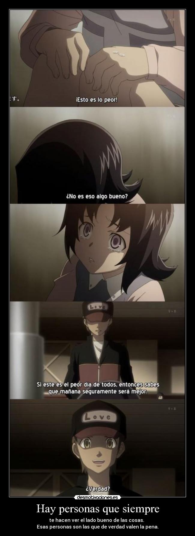 Hay personas que siempre - 