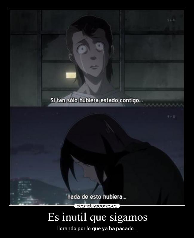 carteles los septimos mirai nikki anime harukaze amor desmotivaciones