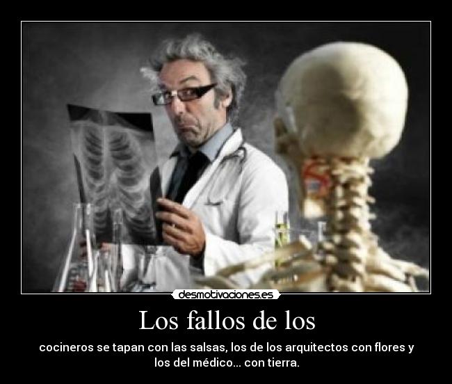 Los fallos de los -