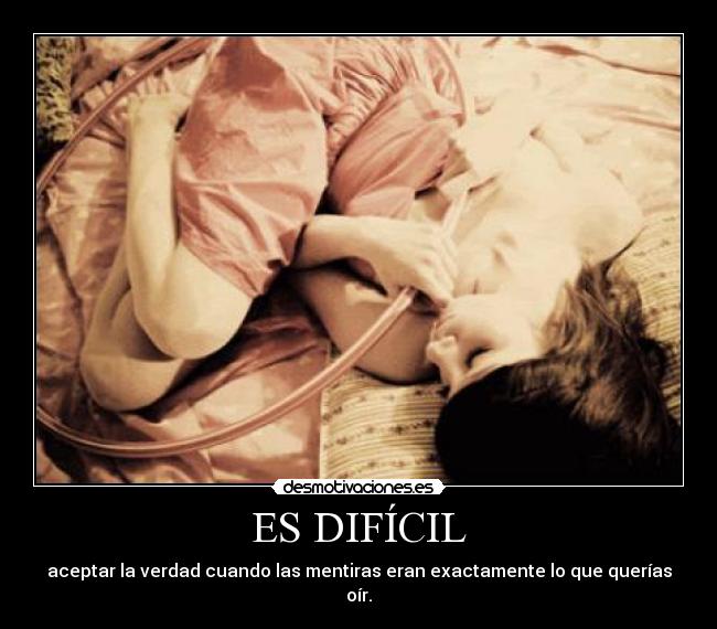 ES DIFÍCIL - 