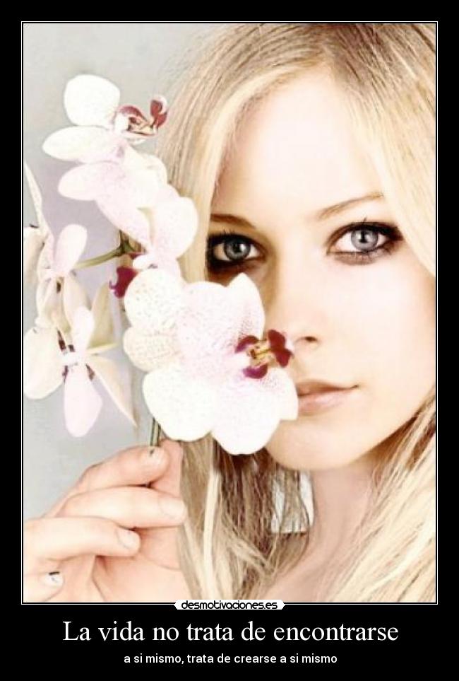La vida no trata de encontrarse - 