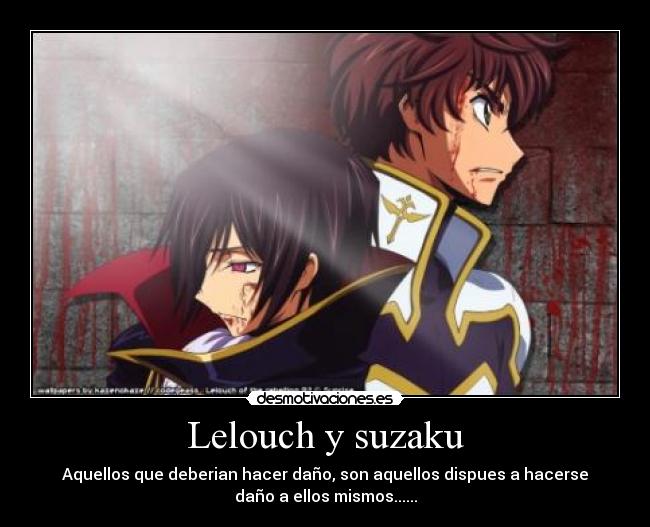 Lelouch y suzaku -