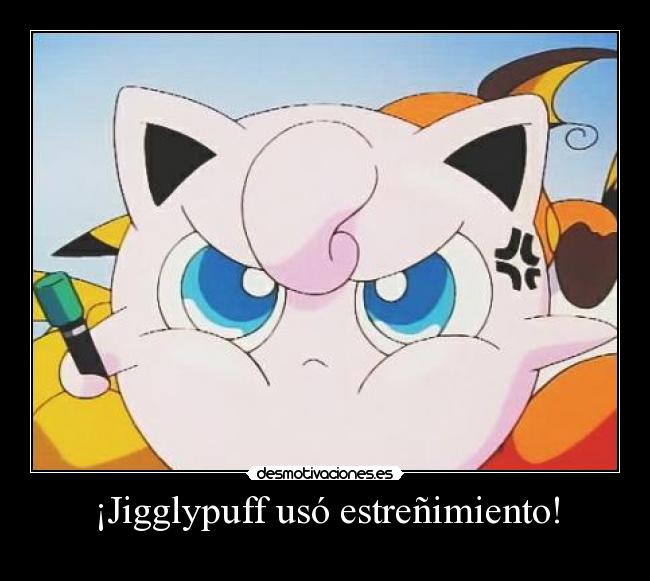 ¡Jigglypuff usó estreñimiento! - 