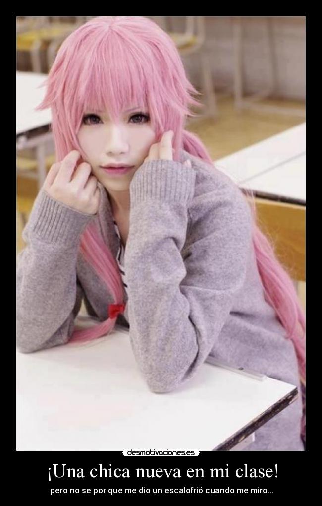 ¡Una chica nueva en mi clase! -