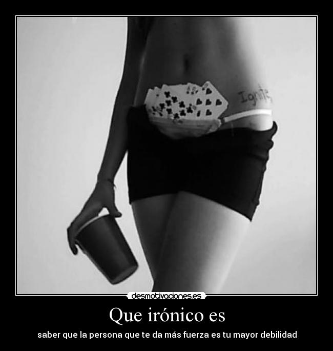 Que irónico es - 