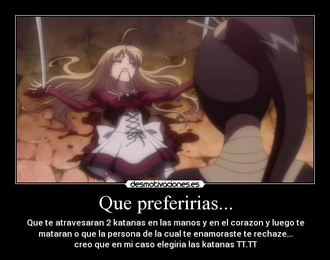 Que preferirias... -