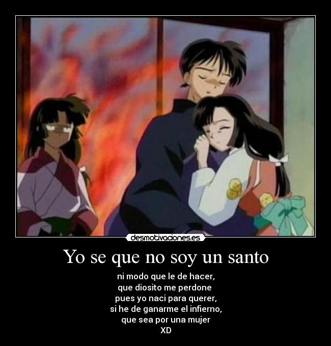 Yo se que no soy un santo -