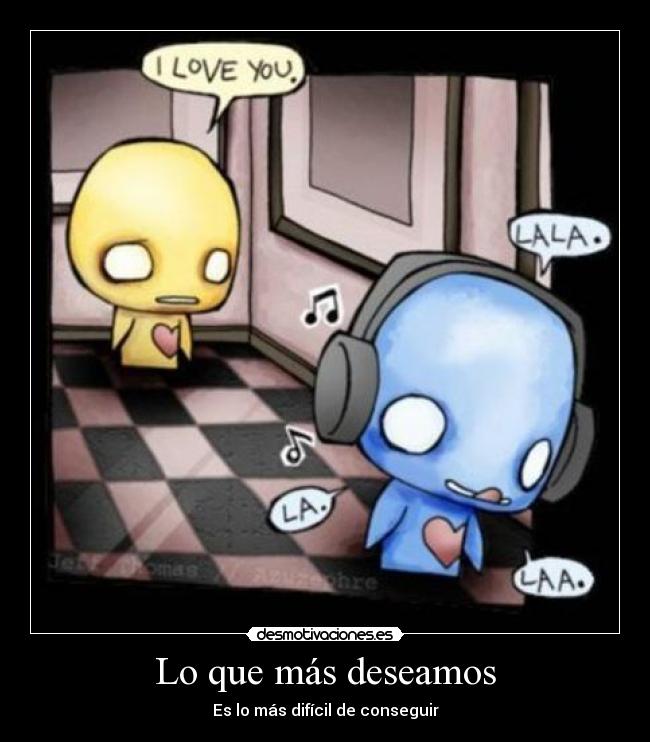 Lo que más deseamos -