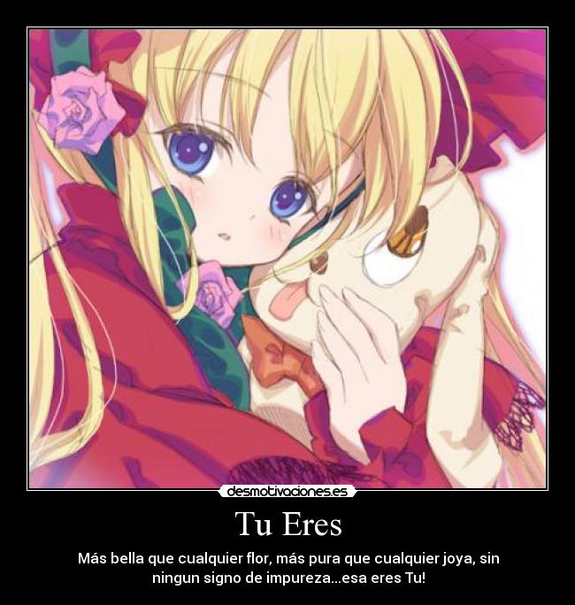 carteles anime rozen maiden bella flor desmotivaciones