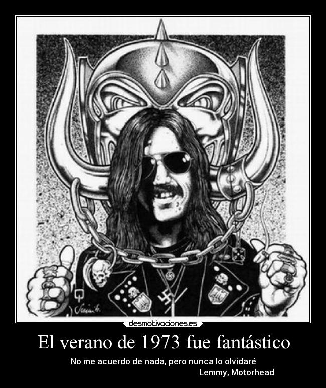 El verano de 1973 fue fantástico -