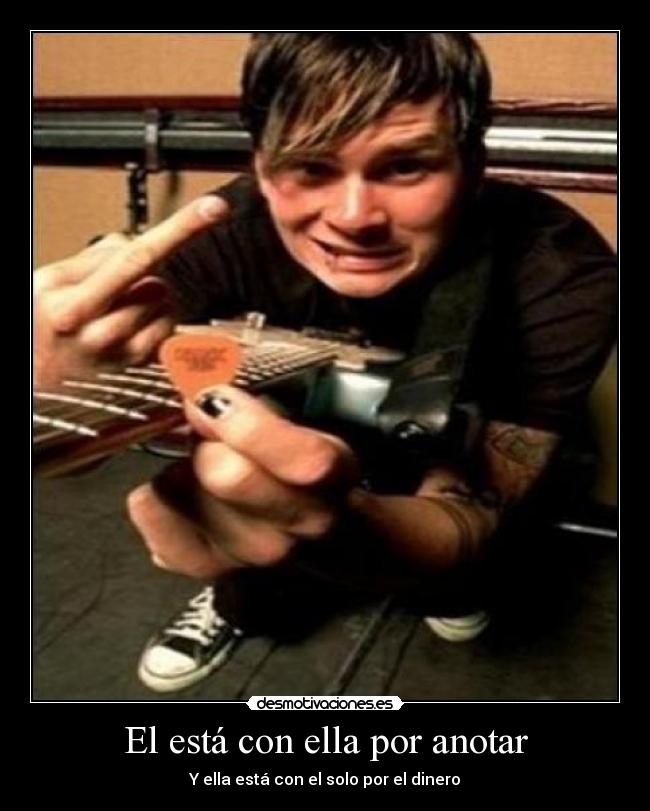 El está con ella por anotar - 