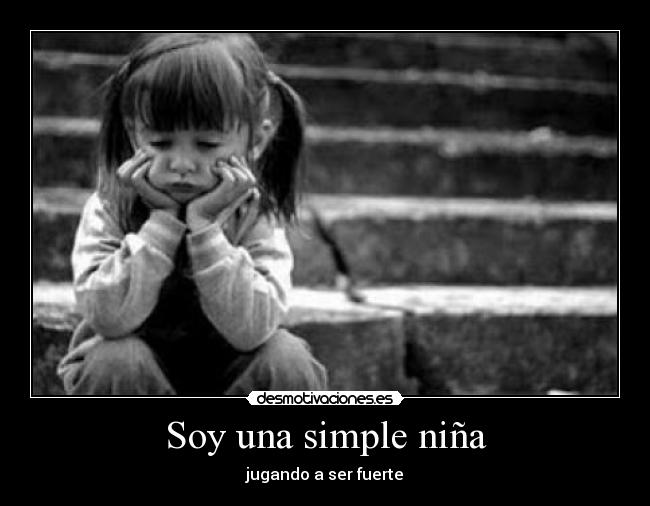 Soy una simple niña - 