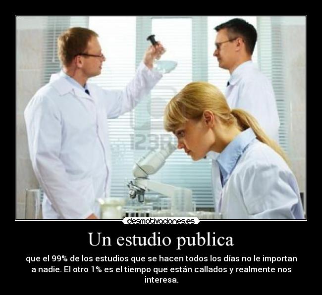 Un estudio publica -