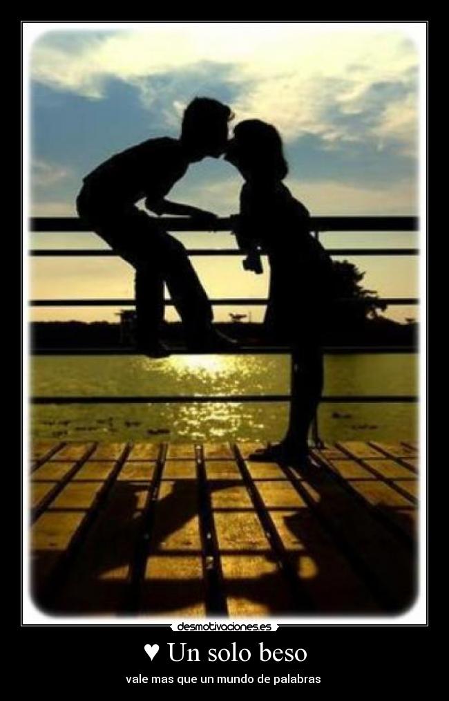 ♥ Un solo beso -