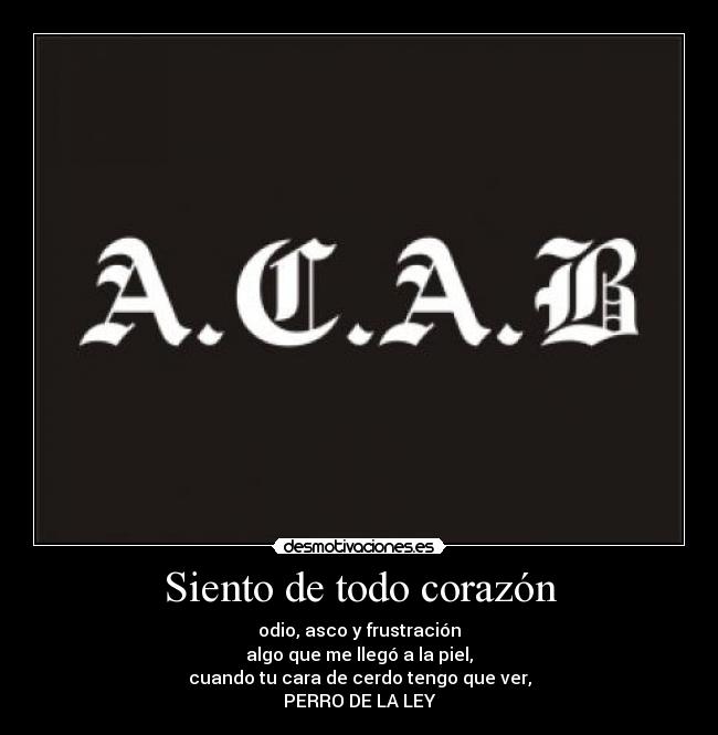 carteles corazon acab non servium antifa independentziaaaaa uuouoo desmotivaciones