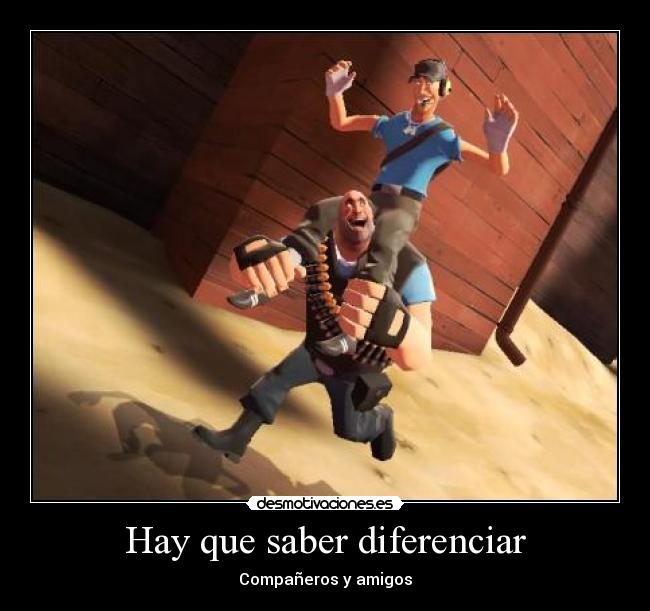 Hay que saber diferenciar - 