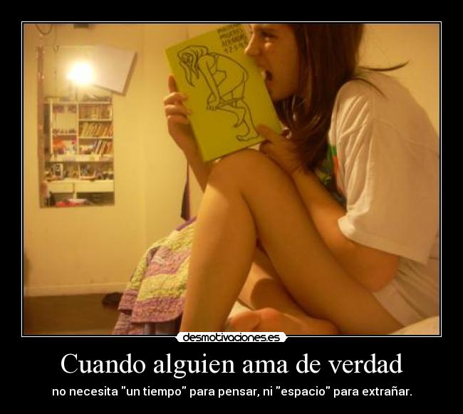 Cuando alguien ama de verdad - 