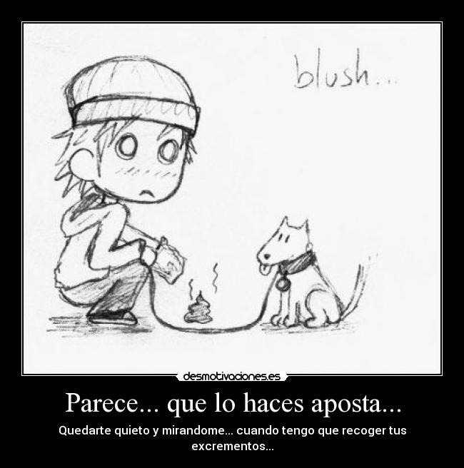 Parece... que lo haces aposta... - 