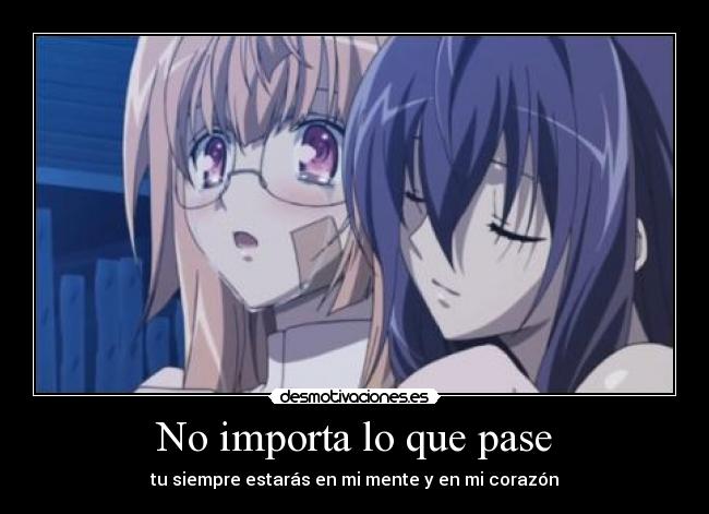 No importa lo que pase - 