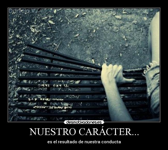 NUESTRO CARÁCTER... -