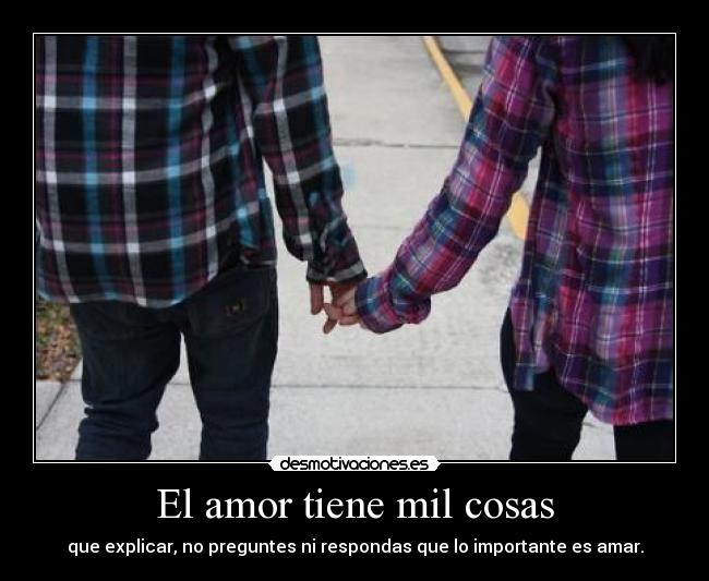 El amor tiene mil cosas - 