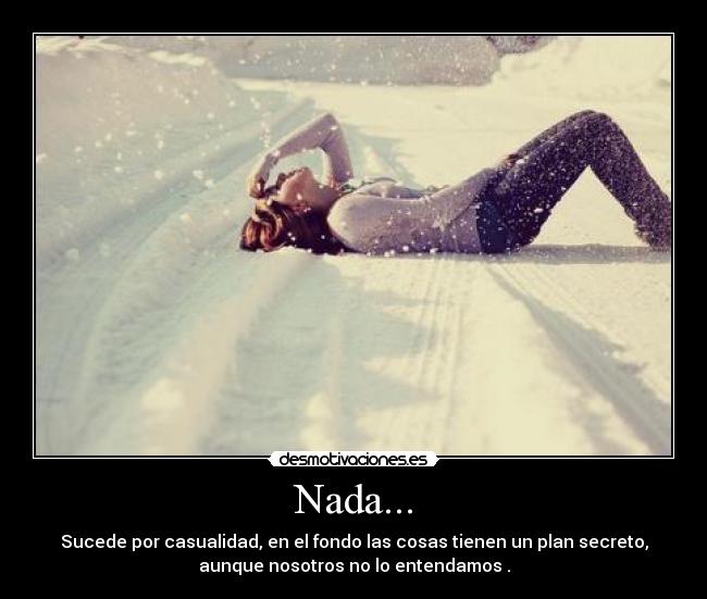 Nada... -