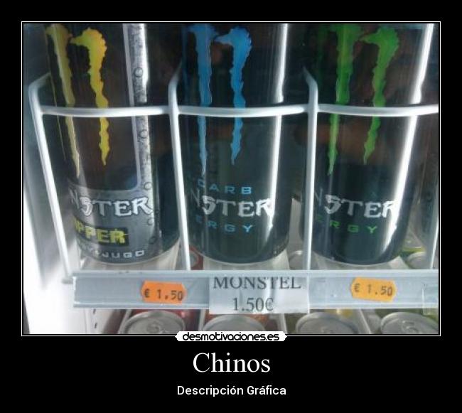 Chinos - Descripción Gráfica