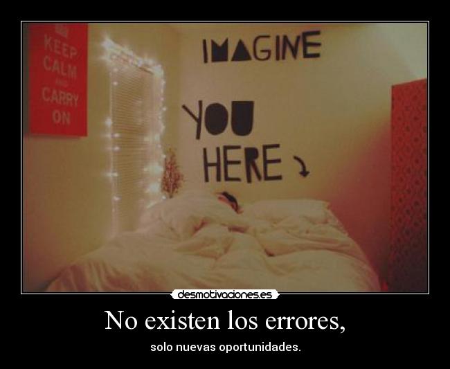 No existen los errores, -