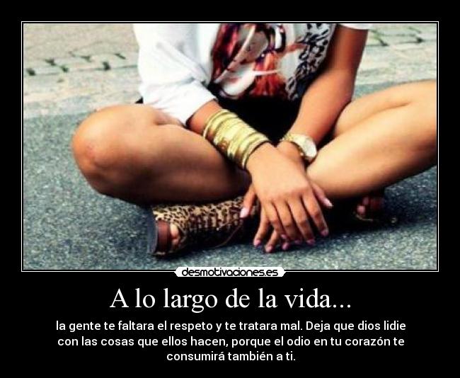 A lo largo de la vida... -