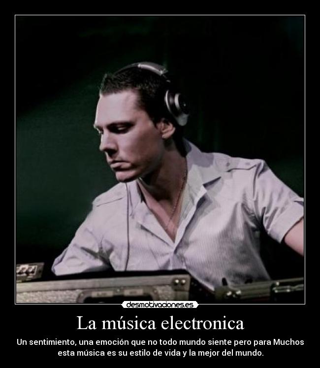 La música electronica - 