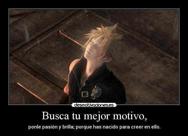 carteles darkskyx increiblemente empirico nomiresaqui finalfantasy adventchildren ff7ac cloud desmotivaciones