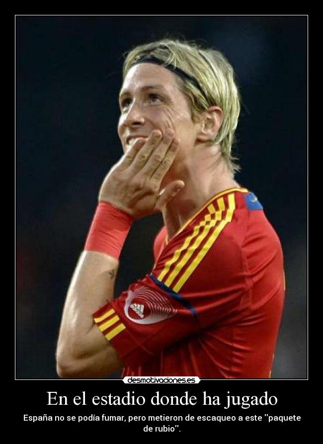 En el estadio donde ha jugado -