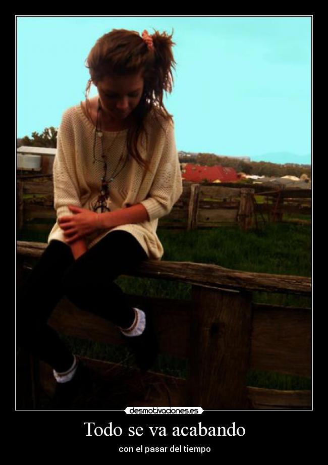 Todo se va acabando - 