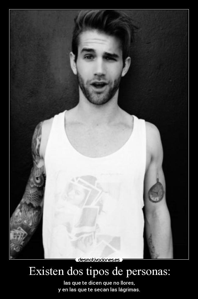 Existen dos tipos de personas: -