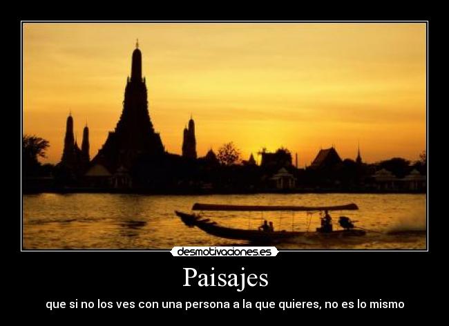 Paisajes -