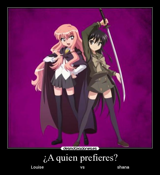 carteles alsg anime zero tsukaima shakugan shana desmotivaciones