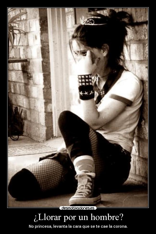 ¿Llorar por un hombre? - 