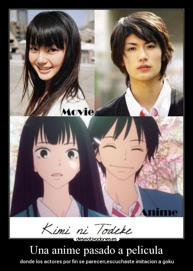 Una anime pasado a pelicula -