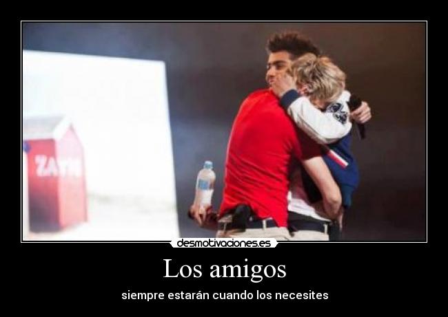 Los amigos - siempre estarán cuando los necesites