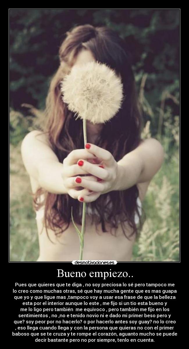 Bueno empiezo.. -