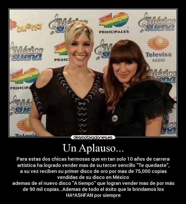 Un Aplauso... -