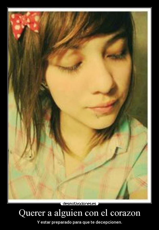 carteles corazon decepcion desmotivaciones