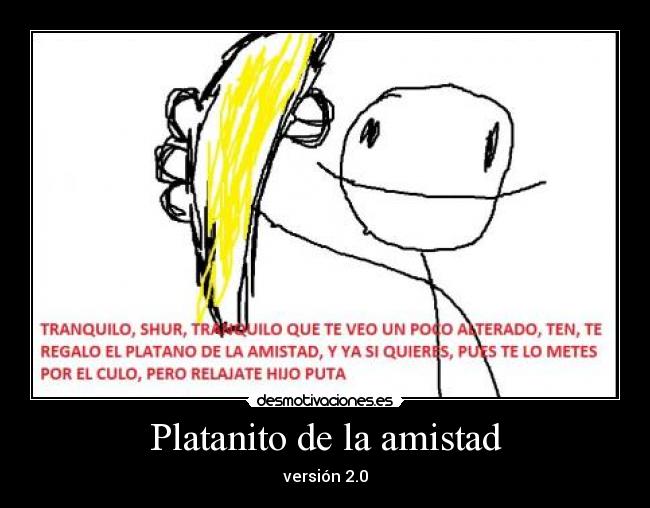 Platanito de la amistad - 