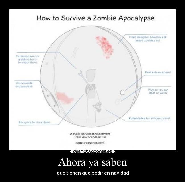 Ahora ya saben - que tienen que pedir en navidad