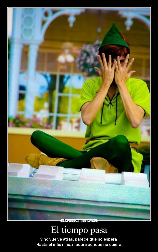 carteles sindrome peter pan desmotivaciones