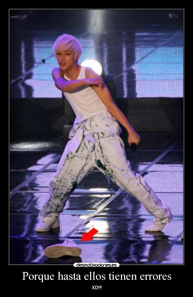 Porque hasta ellos tienen errores - XD!!!