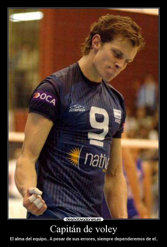 Capitán de voley - 