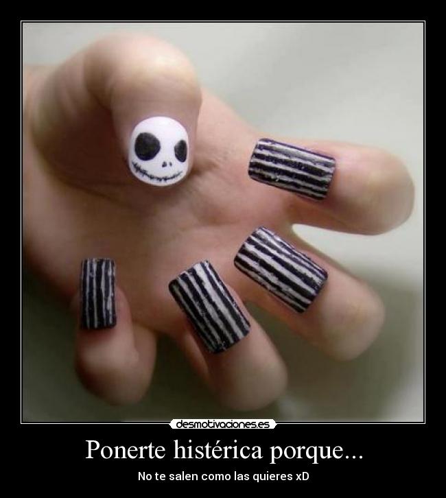 carteles ponerte histerica desmotivaciones