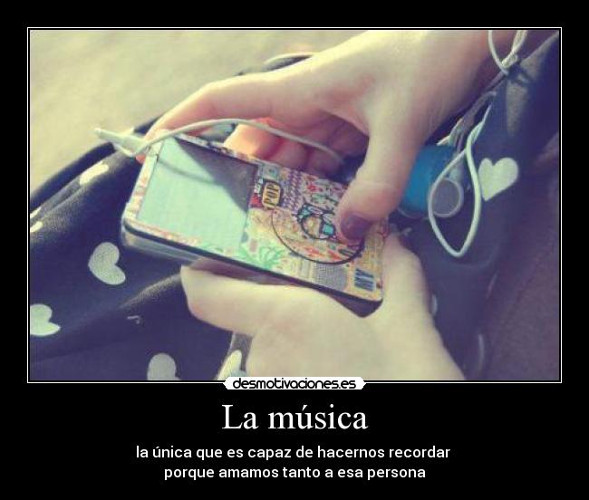La música -