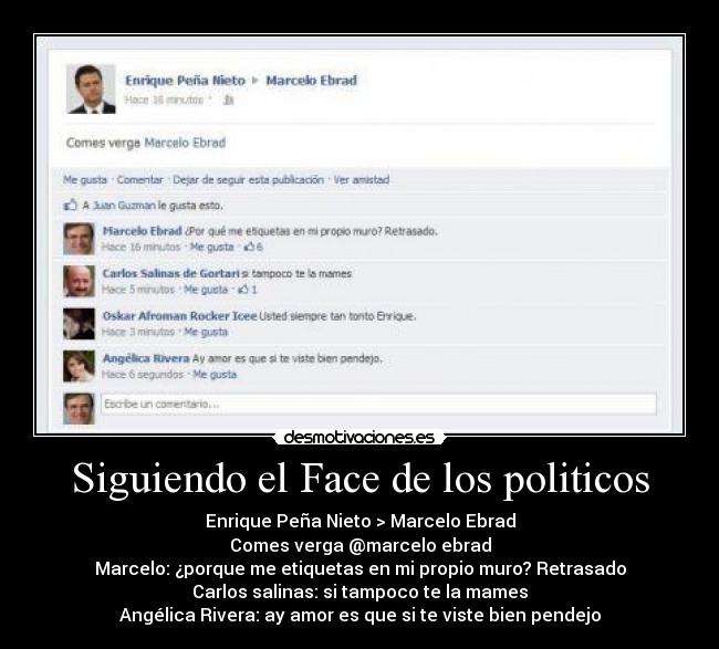 carteles facebook desmotivaciones